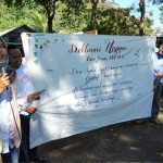 Deklarasi Bersama Enam Desa dalam Acara Jambore API PRB, Malang