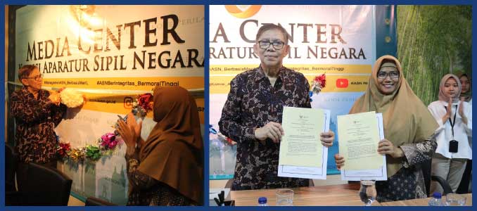 Soft Launching Media Center Komisi ASN