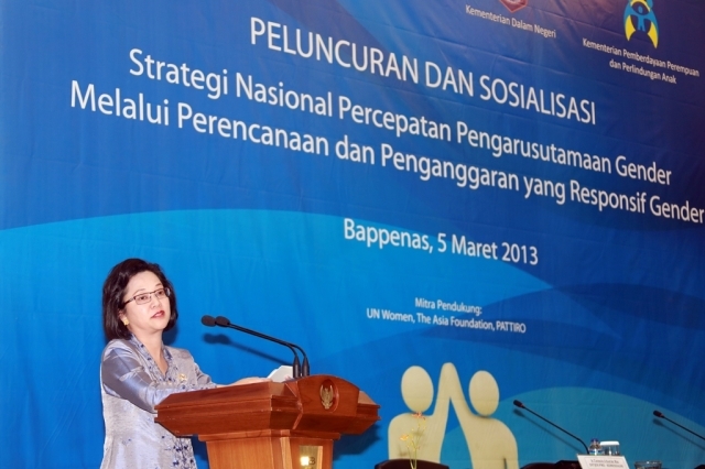 Launching of Gender-Mainstreaming National Strategy through Gender-Responsive Budgeting & Planning