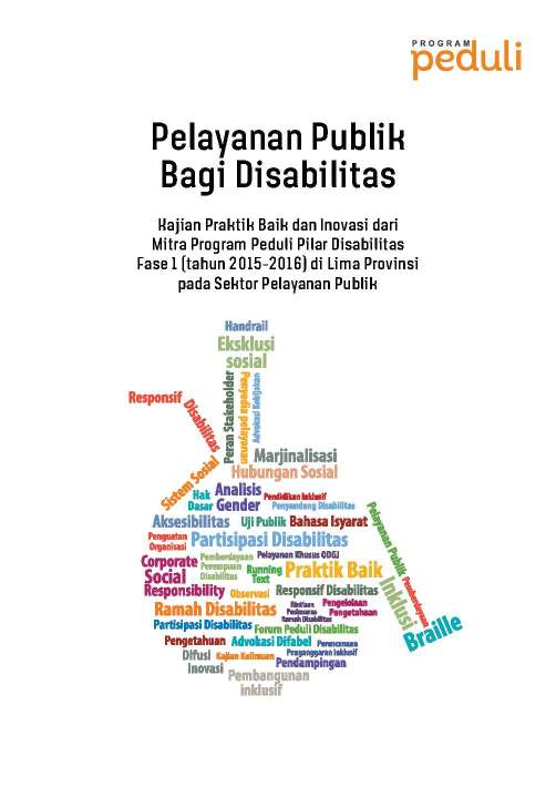 Public Service for Persons with Disabilities (A Review of Good Practices and Innovation from Partners of the Peduli Pilar Disabilitas Phase 1 Program (2015-2016) in Five Provinces in the Public Service Sector)