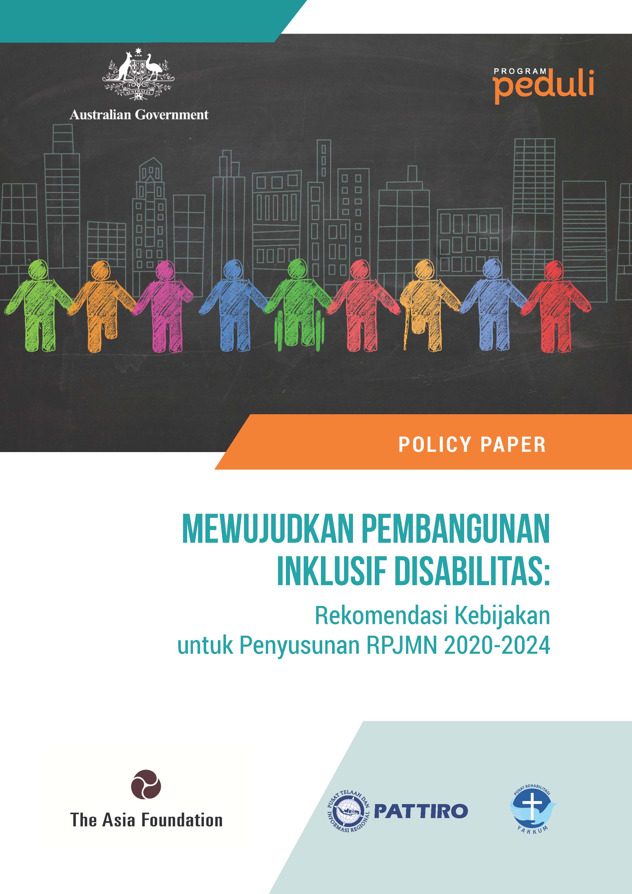 Policy Paper | Realizing Disability Inclusive Development: Policy Recommendations for RPJMN Preparation 2020-2024