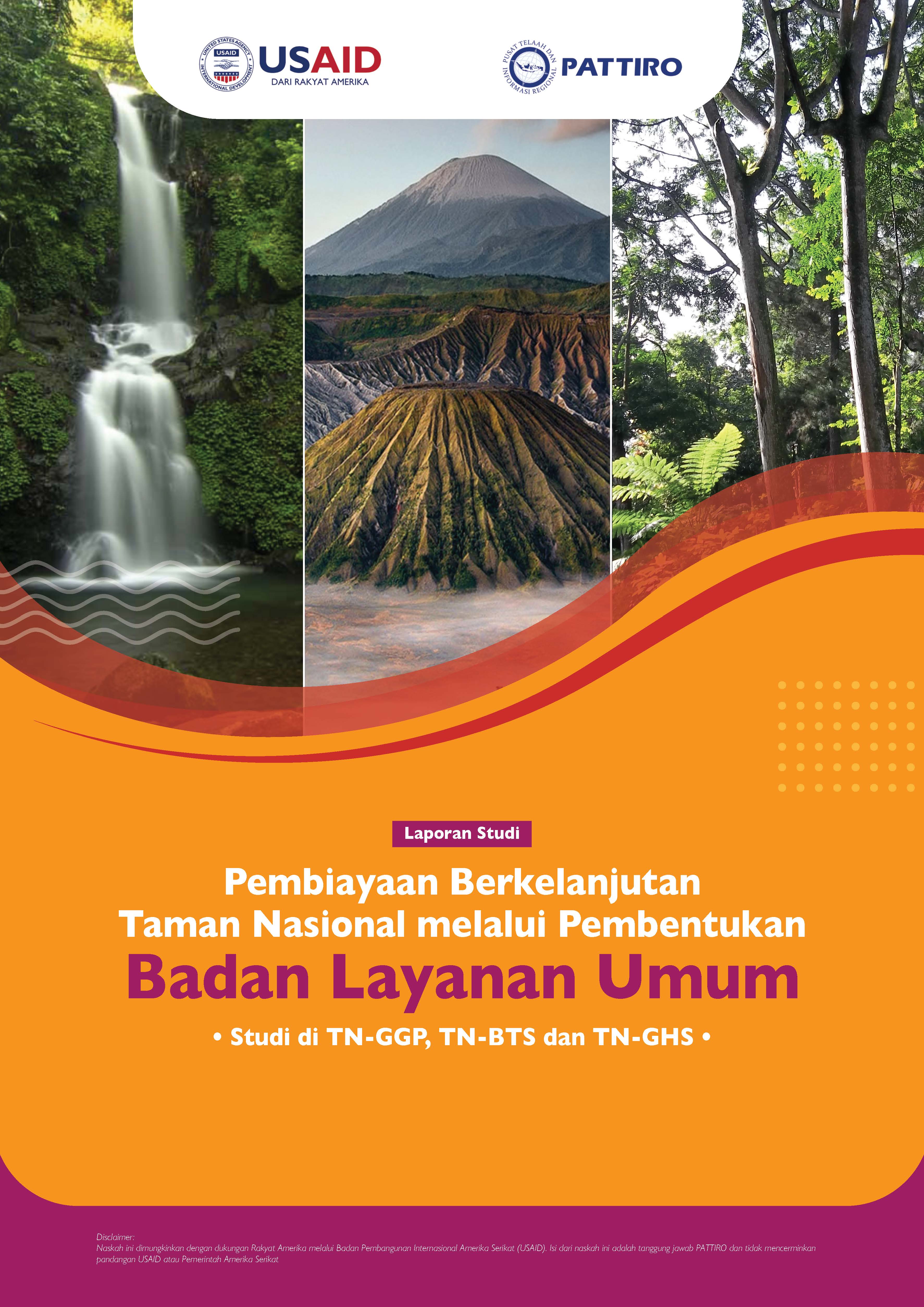 Research Report Studi | Sustainable Financing of National Parks through Establishment of Public Service Agencies