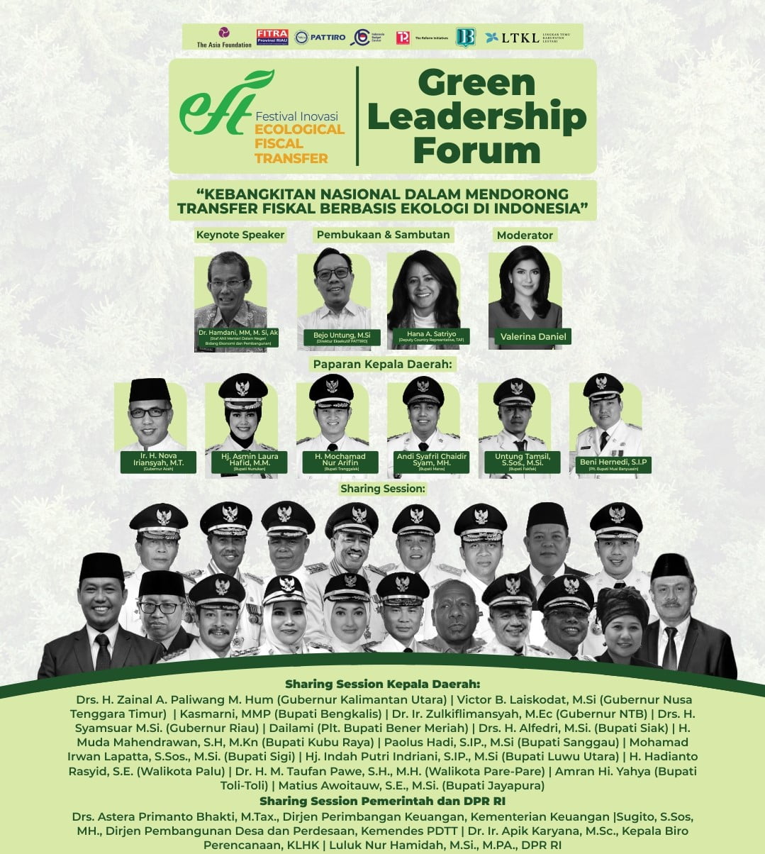 EFT Scheme Found Effective in Encouraging Environmental Conservation in Indonesia